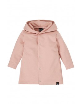 Hooded vest pink (long)